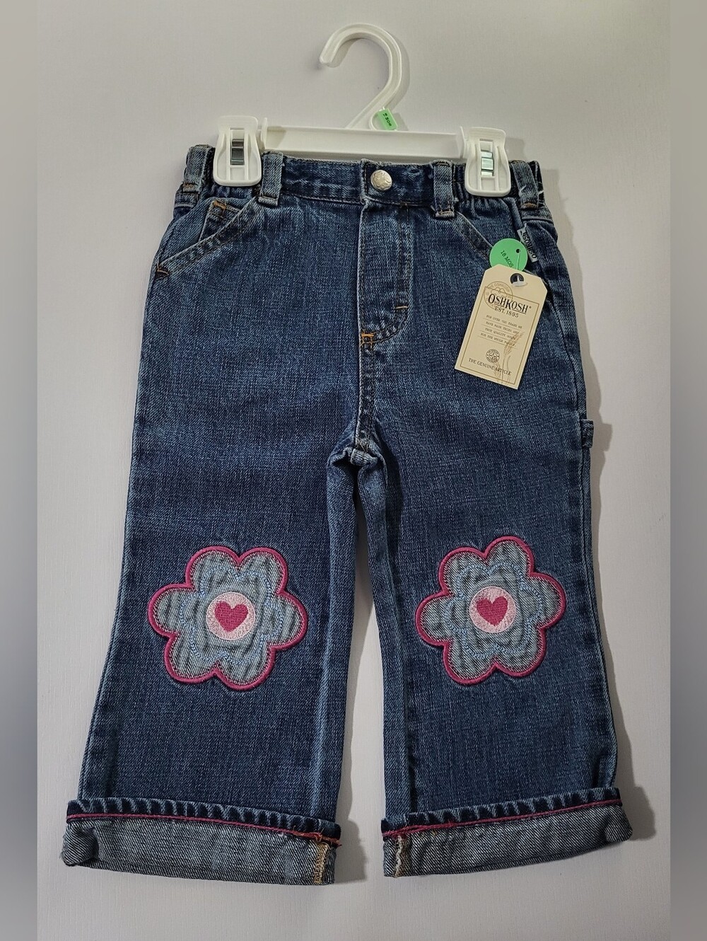 HTF NWT OshKosh 18 months Jeans Y2K